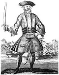 Edward Teach genannt Blackbeard