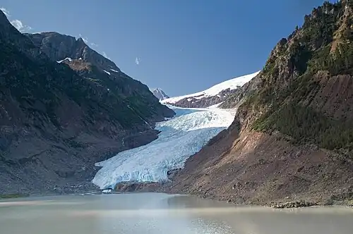 Bear-River-Gletscher im Jahr 2009