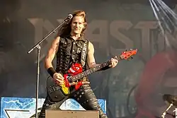 Bassist Mate Molnar