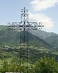 Eines der Wegkreuze in Beaufin