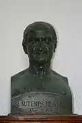 Büste des Hydrografen Charles-François Beautemps-Beaupré im Leuchtturm