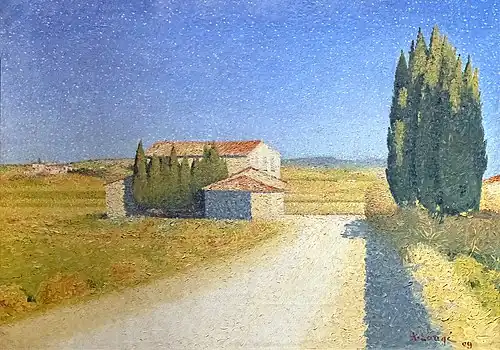 Achille Laugé, Der Gasthof (1909).