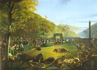 Das Festinjagen bei Bebenhausen (Johann Baptist Seele)