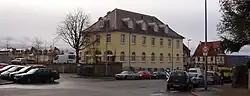 Ehemaliger Haupteingang an der Wäldenbronner Straße