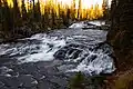 Kleinere Kaskaden am Bechler River