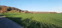 Blick auf Höxberg Stufe von Süden