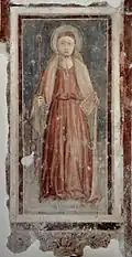 Fresko mit Sankt Jacobus