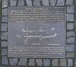 Grundriss Maartor