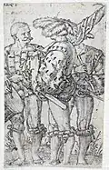 Barthel Beham – Drei Soldaten