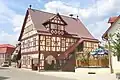 Rathaus, hennebergisch-fränkisches Fachwerk
