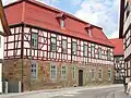 Staatliche Grundschule, hennebergisch-fränkisches Fachwerk