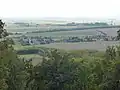 Blick vom Heeseberg nach Beierstedt ins Große Bruch