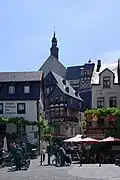 Der zentrale Ortseingang