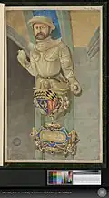 Neues Lusthaus Stuttgart, Konsolfigur