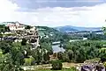 Schloss Belcastel über der Dordogne