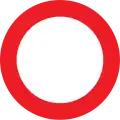 C3: Verbot für Fahrzeuge aller Art