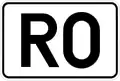 F23d: Nummernschild für Ringstraßen