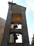 Glockenturm der Kirche Jézus Szíve