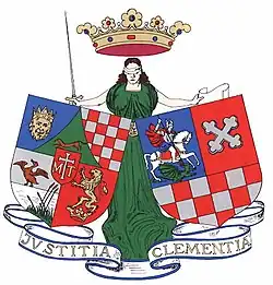 Wappen des Komitats Bjelovar-Križevci