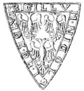 Siegel des Nicolaus de Belau 1299