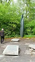 Zentraldenkmal auf dem Friedhof