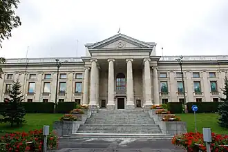 Sowjetische/Russische Botschaft (1954–1956 mit Alexander Welikanow), Warschau[1]