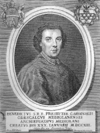 Benedetto Erba Odescalchi (1679–1740), Kardinal, Erzbischof von Mailand