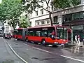 Citaro-Gelenkbus als Rechtslenker in Großbritannien