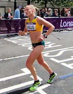 Benita Willis (hier beim London-Marathon 2012) kam auf den zwölften&nbsp;Platz