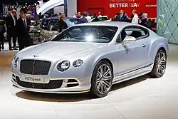 Bentley Continental GT Speed (2014–2015)