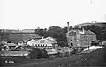 Papierfabrik Bentse, fotografiert zwischen 1863 und 1883.