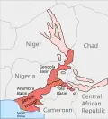 Benin-Trog als Teil des Zentralafrikanischen Riftsystems