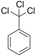 Struktur von Benzotrichlorid