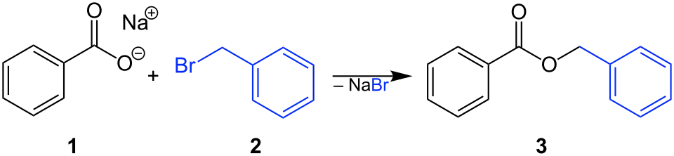 Benzylester-Synthese