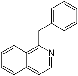 Strukturformel von Benzylisochinolin