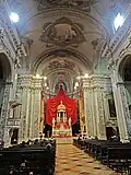 Sant’Alessandro in Colonna, Innenansicht