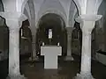 Krypta mit dem Heilig-Kreuz-Reliquiar
