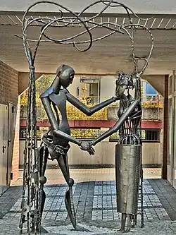 Skulptur auf dem Nordberg Entwurf: Lothar&nbsp;Kampmann, Realisierung: Heinz&nbsp;Schäpers
