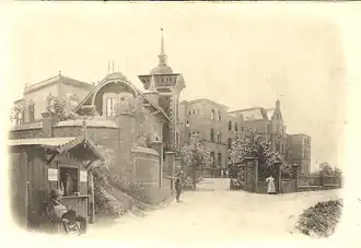 Außenansicht um 1898
