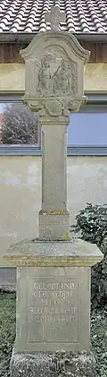 Bildstock mit der Dreifaltigkeit, Jahnstraße 15