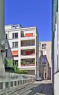 Gasse zwischen den Häusern