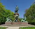 Bismarck-Nationaldenkmal von Reinhold Begas, 1901