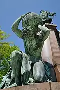Atlas auf der Vorderseite