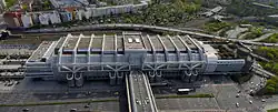 ICC-Luftbild von Westen