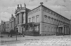 Altes Palais Berlin, Postkarte um 1900