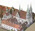 Ein Modell der Berliner Domkirche