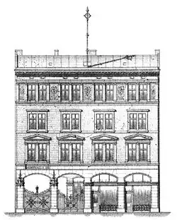 Fassade der Markthalle in der Tresckowstraße
