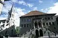 Berner Rathaus mit Kirche St.&nbsp;Peter und Paul