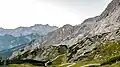 Bernadeinwand, direkt neben der Alpspitze
