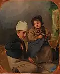 Szene mit zwei Kindern, Pinacoteca Züst